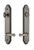 Grandeur Hardware - Hardware Arc Tall Plate Complete Entry Set with Georgetown Lever in Antique Pewter - ARCGEO - 841072
