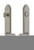 Grandeur Hardware - Hardware Arc Tall Plate Complete Entry Set with Georgetown Lever in Satin Nickel - ARCGEO - 841109