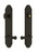 Grandeur Hardware - Hardware Arc Tall Plate Complete Entry Set with Georgetown Lever in Timeless Bronze - ARCGEO - 841117