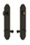 Grandeur Hardware - Hardware Arc Tall Plate Complete Entry Set with Georgetown Lever in Timeless Bronze - ARCGEO - 841118