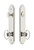 Grandeur Hardware - Hardware Arc Tall Plate Complete Entry Set with Provence Knob in Polished Nickel - ARCPRO - 839742