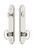 Grandeur Hardware - Hardware Arc Tall Plate Complete Entry Set with Provence Knob in Polished Nickel - ARCPRO - 839743