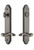 Grandeur Hardware - Hardware Arc Tall Plate Complete Entry Set with Portofino Lever in Antique Pewter - ARCPRT - 841193