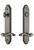 Grandeur Hardware - Hardware Arc Tall Plate Complete Entry Set with Portofino Lever in Antique Pewter - ARCPRT - 841198