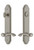 Grandeur Hardware - Hardware Arc Tall Plate Complete Entry Set with Portofino Lever in Satin Nickel - ARCPRT - 841233