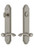 Grandeur Hardware - Hardware Arc Tall Plate Complete Entry Set with Portofino Lever in Satin Nickel - ARCPRT - 841235