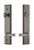 Grandeur Hardware - Hardware Carre Tall Plate Complete Entry Set with Georgetown Lever in Antique Pewter - CARGEO - 841323