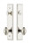 Grandeur Hardware - Hardware Carre Tall Plate Complete Entry Set with Grande Victorian Knob in Polished Nickel - CARGVC - 840221
