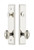 Grandeur Hardware - Hardware Carre Tall Plate Complete Entry Set with Grande Victorian Knob in Polished Nickel - CARGVC - 840222