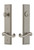 Grandeur Hardware - Hardware Carre Tall Plate Complete Entry Set with Newport Lever in Satin Nickel - CARNEW - 841429