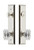 Grandeur Hardware - Hardware Fifth Avenue Tall Plate Complete Entry Set with Baguette Clear Crystal Knob in Polished Nickel - FAVBCC - 840477