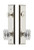Grandeur Hardware - Hardware Fifth Avenue Tall Plate Complete Entry Set with Baguette Clear Crystal Knob in Polished Nickel - FAVBCC - 840478