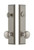 Grandeur Hardware - Hardware Fifth Avenue Tall Plate Complete Entry Set with Fifth Avenue Knob in Satin Nickel - FAVFAV - 840738