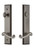 Grandeur Hardware - Hardware Fifth Avenue Tall Plate Complete Entry Set with Newport Lever in Antique Pewter - FAVNEW - 841642