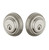 Grandeur Hardware - Double Cylinder Deadbolt with Newport Plate in Satin Nickel - NEWNEW - 817788