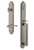 Grandeur Hardware - Arc One-Piece Dummy Handleset with D Grip and Bellagio Lever in Satin Nickel - ARCDGRBEL - 849705