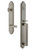 Grandeur Hardware - Arc One-Piece Dummy Handleset with D Grip and Georgetown Lever in Satin Nickel - ARCDGRGEO - 849745