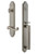 Grandeur Hardware - Arc One-Piece Handleset with D Grip and Newport Lever in Satin Nickel - ARCDGRNEW - 846964