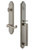 Grandeur Hardware - Arc One-Piece Handleset with D Grip and Newport Lever in Satin Nickel - ARCDGRNEW - 846968