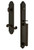 Grandeur Hardware - Arc One-Piece Handleset with D Grip and Newport Lever in Timeless Bronze - ARCDGRNEW - 846992