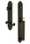 Grandeur Hardware - Arc One-Piece Dummy Handleset with D Grip and Newport Lever in Timeless Bronze - ARCDGRNEW - 849793