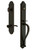Grandeur Hardware - Arc One-Piece Handleset with S Grip and Bellagio Lever in Timeless Bronze - ARCSGRBEL - 846741
