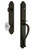 Grandeur Hardware - Arc One-Piece Handleset with S Grip and Biarritz Knob in Timeless Bronze - ARCSGRBIA - 843578