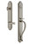 Grandeur Hardware - Arc One-Piece Handleset with S Grip and Georgetown Lever in Satin Nickel - ARCSGRGEO - 846843