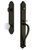 Grandeur Hardware - Arc One-Piece Dummy Handleset with S Grip and Hyde Park Knob in Timeless Bronze - ARCSGRHYD - 848658