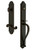 Grandeur Hardware - Arc One-Piece Dummy Handleset with S Grip and Newport Lever in Timeless Bronze - ARCSGRNEW - 849799