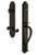 Grandeur Hardware - Arc One-Piece Dummy Handleset with S Grip and Newport Lever in Timeless Bronze - ARCSGRNEW - 849795
