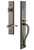 Grandeur Hardware - Carre One-Piece Handleset with S Grip and Bellagio Lever in Antique Pewter - CARSGRBEL - 847151