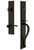 Grandeur Hardware - Carre One-Piece Dummy Handleset with S Grip and Bellagio Lever in Timeless Bronze - CARSGRBEL - 849875