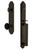 Grandeur Arc One-Piece Handleset with D Grip and Coventry Knob in Timeless Bronze - ARCDGRCOV - 854287