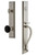 Grandeur Fifth Avenue One-Piece Handleset with S Grip and Coventry Knob in Satin Nickel - FAVSGRCOV - 854486