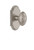 Grandeur Hardware - Arc Plate Double Dummy with Grande Victorian Knob in Satin Nickel - ARCGVC - 811465