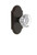 Grandeur Hardware - Arc Plate Dummy with Chambord Crystal Knob in Timeless Bronze - ARCCHM - 811361