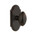 Grandeur Hardware - Arc Plate Dummy with Eden Prairie Knob in Timeless Bronze - ARCEDN - 811333