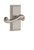 Grandeur Hardware - Carre Plate Passage with Newport Lever in Satin Nickel - CARNEW - 822786