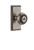 Grandeur Hardware - Carre Plate Privacy with Parthenon Knob in Antique Pewter - CARPAR - 825394