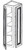 Jarlin Cabinetry - Wall End Cabinet - WEC1242 - Ebony Shaker
