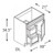 Blue Valley Shaker Espresso Bath Cabinet - ESS-VSD3021DL
