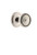 Grandeur Hardware - Circulaire Rosette Passage with Soleil Knob in Polished Nickel - CIRSOL - 809872