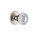 Grandeur Hardware - Circulaire Rosette Passage with Versailles Crystal Knob in Polished Nickel - CIRVER - 812531