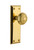 Grandeur Hardware - Fifth Avenue Plate Dummy with Windsor Knob in Lifetime Brass - FAVWIN - 801254