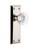 Grandeur Hardware - Fifth Avenue Plate Passage with Bordeaux Knob in Polished Nickel - FAVBOR - 800026