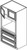 Jarlin Cabinetry - Oven Pantry Cabinet - OC31.590 - Sterling Double Shaker