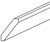 Jarlin Cabinetry - Shaker Angled Crown Molding - CM8-S - Sterling Double Shaker