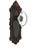 Grandeur Hardware - Grande Victorian Plate Double Dummy with Provence Knob in Timeless Bronze - GVCPRO - 810445