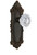 Grandeur Hardware - Grande Victorian Plate Passage with Versailles Knob in Timeless Bronze - GVCVER - 822692